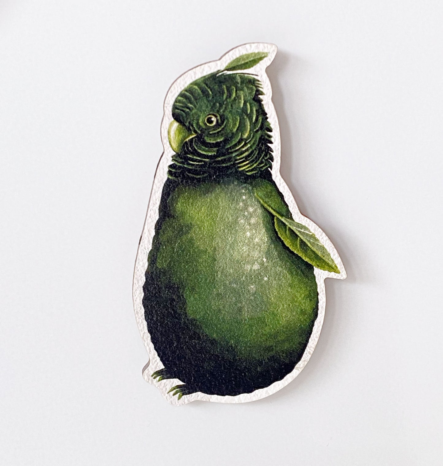 Gemüsevögel Magnete aus Holz