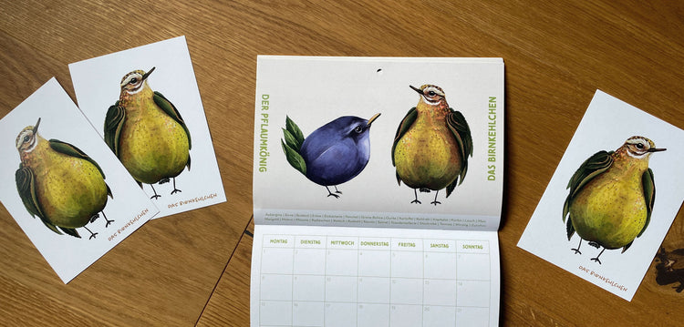 Gemüsevogel Birnkehlchen