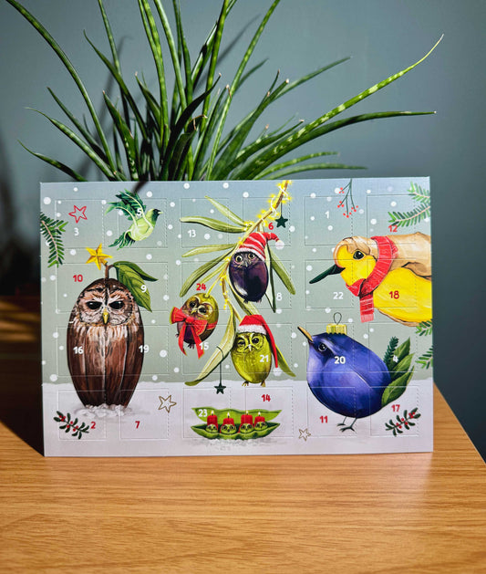 Adventskalender, zum Aufklappen