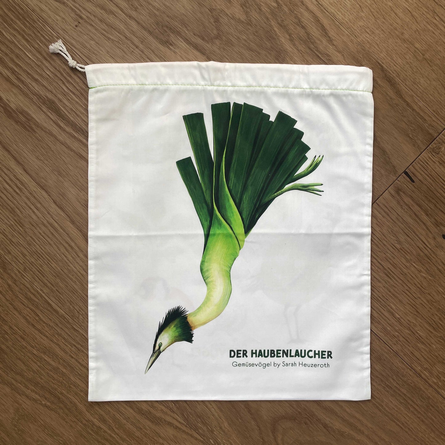 Gemüsebeutel Obstbeutel Gemüsevögel veggiebird Haubenlaucher