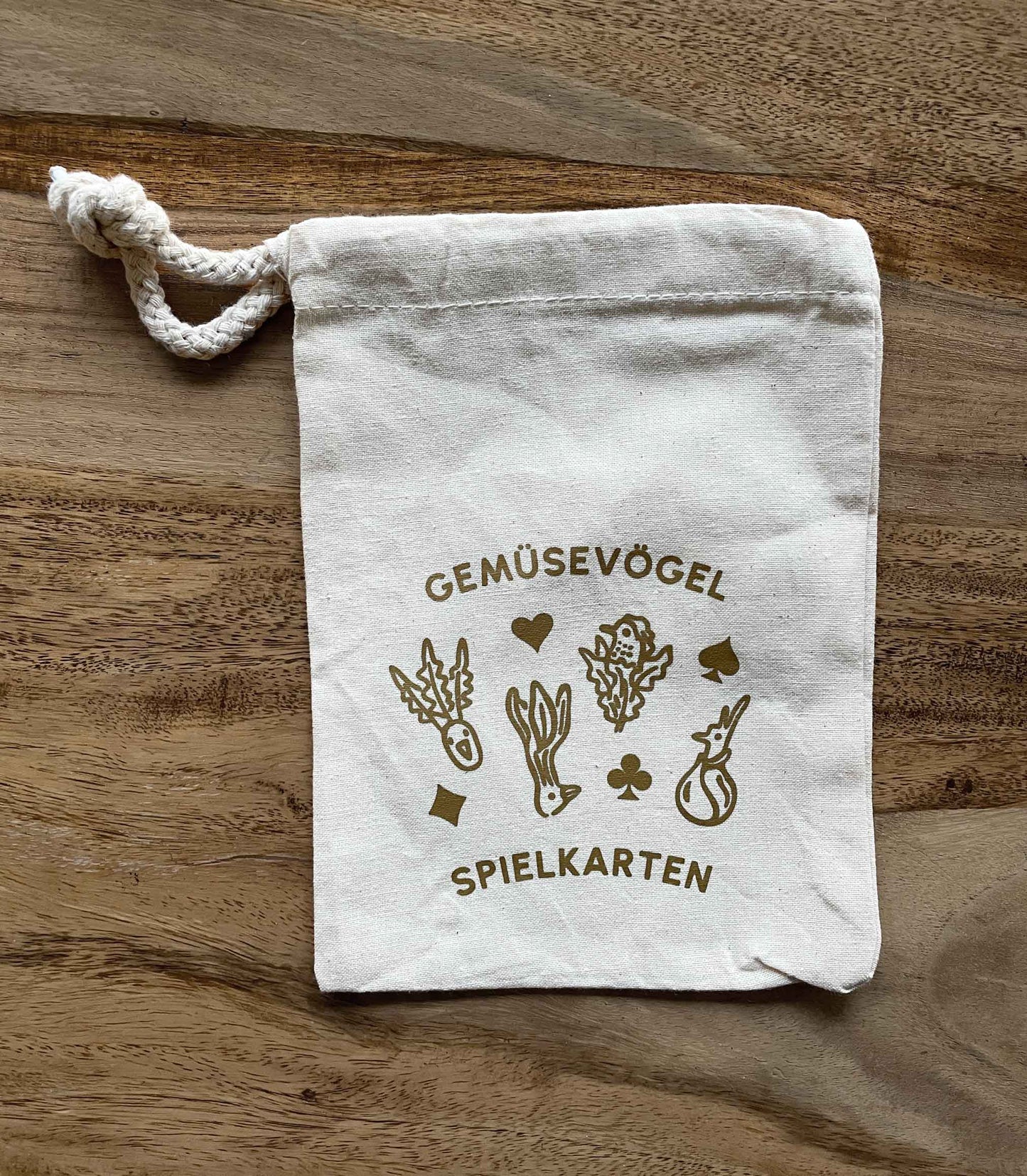 Gemüsevögel veggiebirds Spielkarten-Beutel