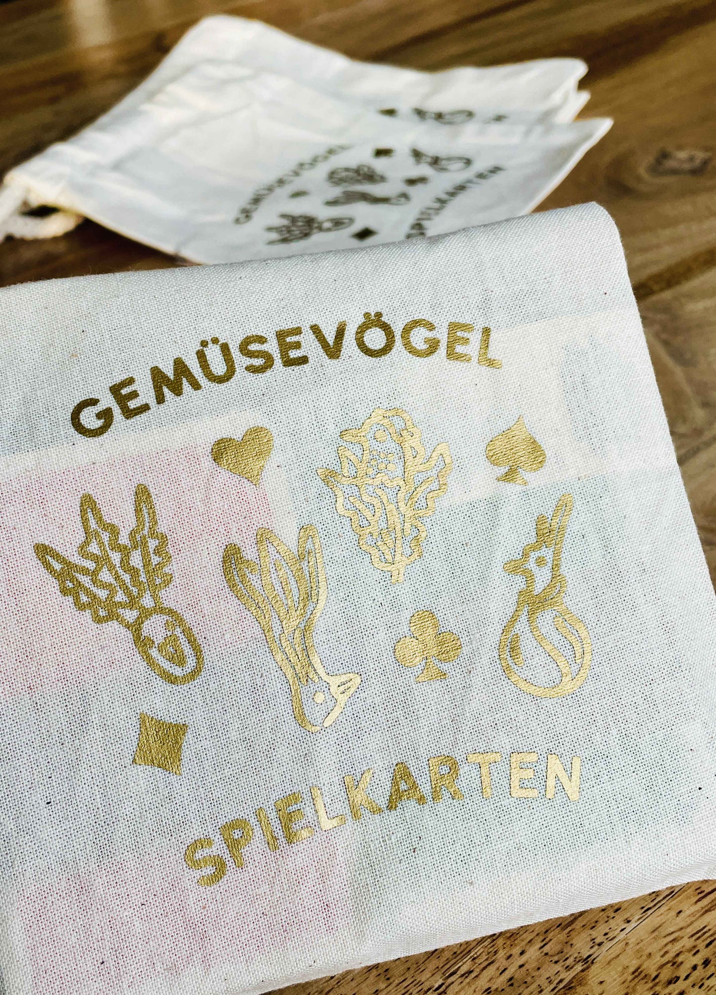 Gemüsevögel veggiebirds Spielkarten 110er (Rommé/Canasta) Beutel