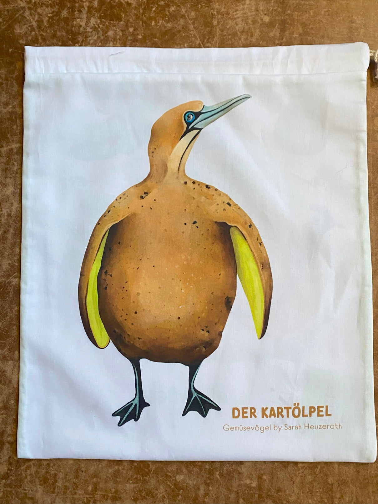 Gemüsebeutel Obstbeutel Gemüsevögel veggiebird Kartölpel