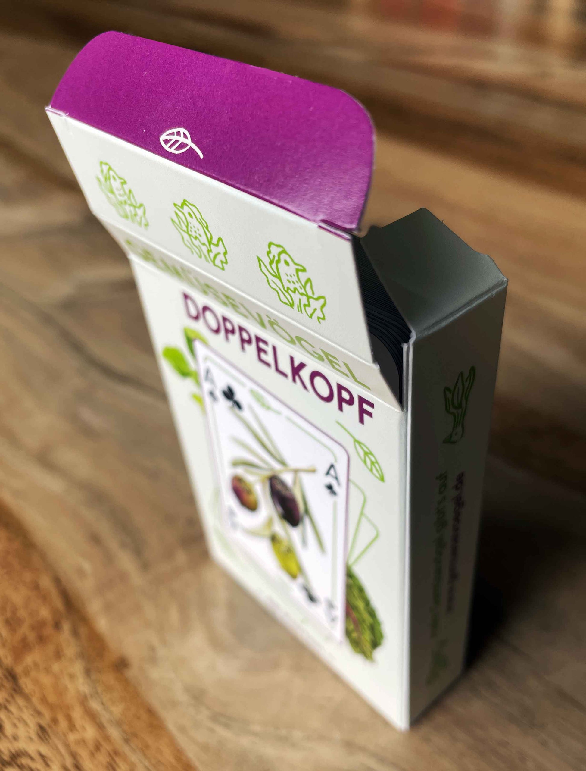 Gemüsevögel veggiebirds Spielkarten Doppelkopf