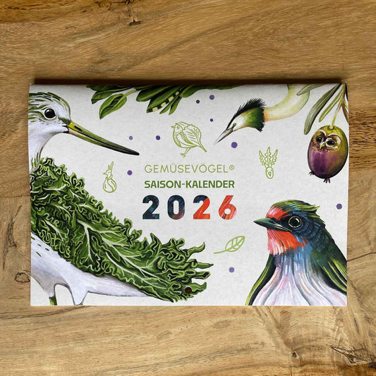 Gemüsevögel-Kalender 2026, DIN A5