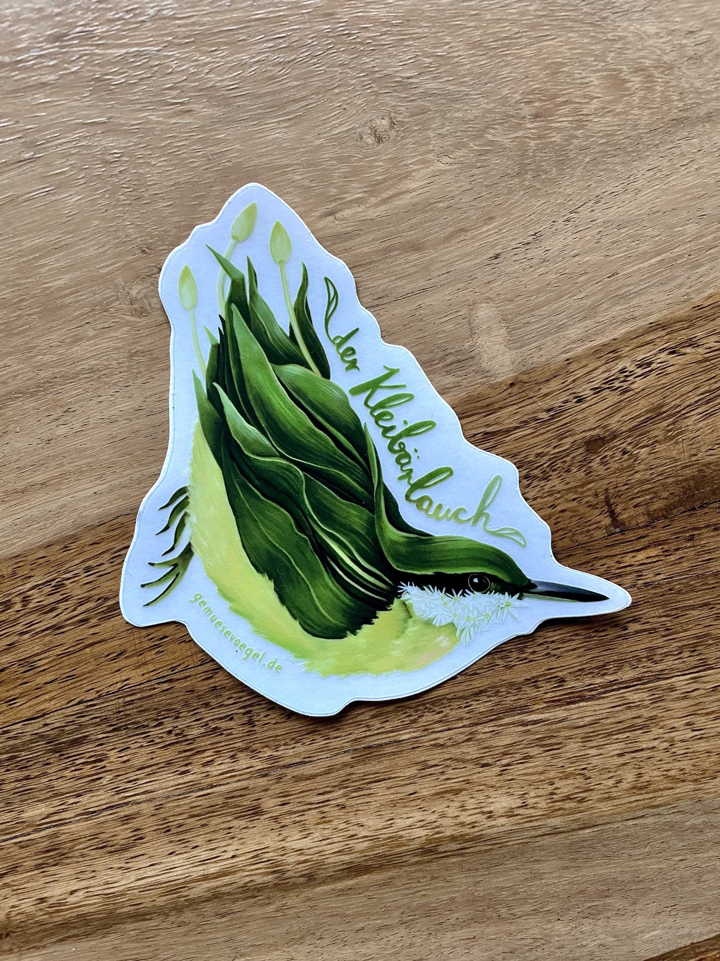 Gemüsevögel Sticker, einzeln